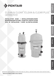 Pentair clean & clear Installatiehandleiding