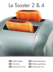 MAGIMIX Le Toaster 2 Gebruiksaanwijzing