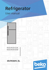 Beko RDSE465K30W Gebruikershandleiding