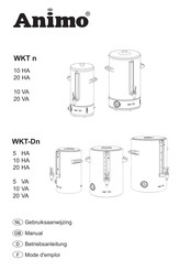 Animo WKT-Dn 5 HA Gebruiksaanwijzing