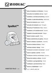 Zodiac SpaBot Installatie En Gebruikshandleiding