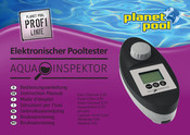 planet pool AQUA INSPEKTOR Gebruiksaanwijzing