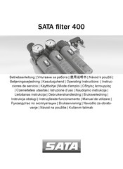 SATA filter 400 Gebruikershandleiding