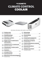 Dometic COOLAIR SPX1200IC Gebruiksaanwijzing