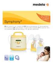 Medela Symphony Gebruiksaanwijzing