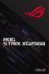 ASus ROG Strix XG256Q Handleiding