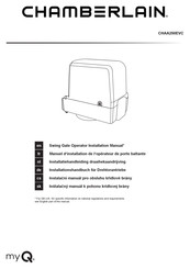 Chamberlain CHAA250EVC Installatiehandleiding