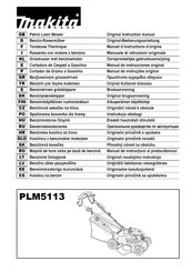 Makita PLM5113 Oorspronkelijke Gebruiksaanwijzing