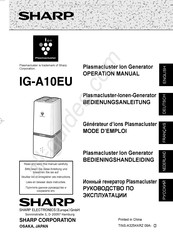 Sharp IG-A10EU Bedieningshandleiding