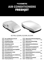 Dometic FRESHJET FJ2000 Gebruiksaanwijzing