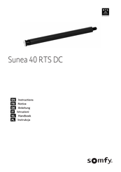 SOMFY Sunea 40 RTS DC Handboek