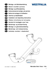 Westfalia 313 163 Montage- En Gebruikshandleiding