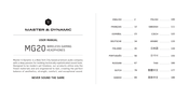 Master & Dynamic MG20 Handleiding