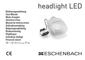 Eschenbach headlight LED Gebruiksaanwijzing