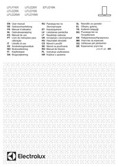 Electrolux EFU216K Gebruiksaanwijzing