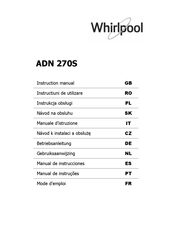 Whirlpool ADN 270S Gebruiksaanwijzing