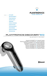 Plantronics DISCOVERY 610 Gebruiksaanwijzing