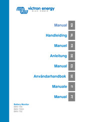 Victron energy BMV-700 Handleiding