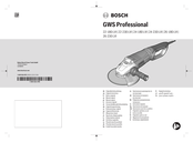 Bosch GWS Professional 24-180 LVI Oorspronkelijke Gebruiksaanwijzing