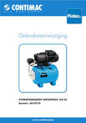 Flotec 6010770 Gebruiksaanwijzing