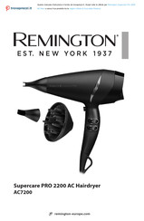 Remington AC7200 Handleiding