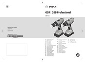 Bosch GSR Professional 18V-21 Oorspronkelijke Gebruiksaanwijzing