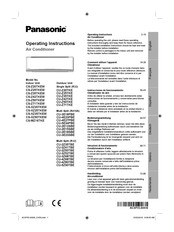 Panasonic CS-Z71TKEW Handleiding