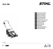 Stihl RLE 240 Gebruiksaanwijzing