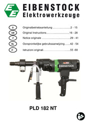 EIBENSTOCK PLD 182 NT Oorspronkelijke Gebruiksaanwijzing