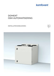 Komfovent Domekt CF 700 H C6M Installatiehandleiding