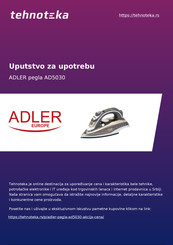 Adler europe AD 5030 Handleiding