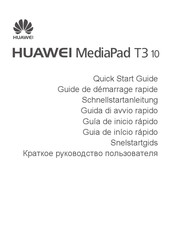 Huawei MediaPad T3 10 Snelstartgids