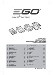 EGO POWER BATTERY BA4200T Handleiding