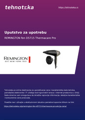 Remington Thermacare PRO 2300 Handleiding