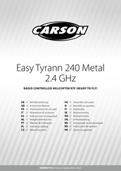 Carson Easy Tyrann 240 Metal 2.4 GHz Handleiding