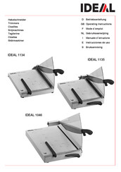 IDEAL 1135 Gebruiksaanwijzing