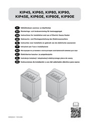 Harvia KIP45 Instructies Voor Installatie