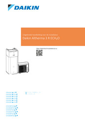 Daikin Altherma 3 R ECH2O EHSH08P50E Series Uitgebreide Handleiding Voor De Installateur
