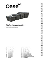 Oase BioTec ScreenMatic2 40000 Gebruiksaanwijzing