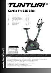 Tunturi Cardio Fit B35 Gebruikershandleiding