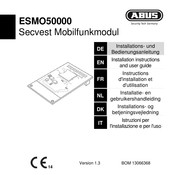 Abus ESMO50000 Installatie- En Gebruikershandleiding