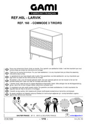 Gautier Gami 160 Montage-Instructies