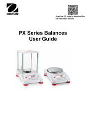 OHAUS PX Series Gebruikershandleiding