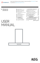AEG DPE4641M Gebruiksaanwijzing