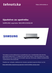 Samsung NK24M1030IS/UR Installatiehandleiding En Gebruiksaanwijzing