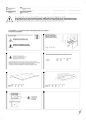 Etna KI460ZT Installatievoorschrift