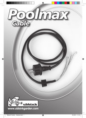 ubbink Poolmax Cable Gebruiksaanwijzing