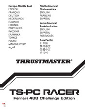 Thrustmaster TS-PC Racer Ferrari 488 Challenge Edition Handleiding