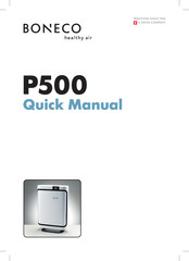 Boneco P500 Beknopte Handleiding