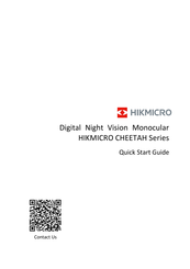 Hikmicro CHEETAH Series Snelstartgids